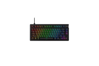 Alloy Rise 75 - Clavier gamer mecanique - switchs lineaires - Hotswap - format 75% Très bon état - HyperX reconditionné disponible sur Darty
