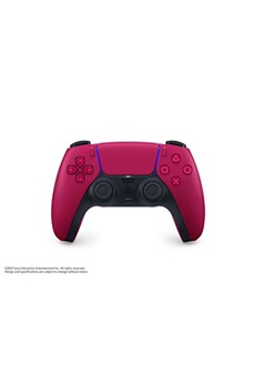 Manette sans fil DualSense pour PS5 Rouge Très bon état - Sony reconditionné disponible sur Darty