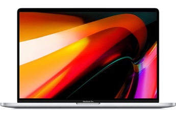 APPLE MACBOOK PRO TOUCH BAR 16 RETINA INTEL CORE I9 8 COURS DE 9EME GENERATION A 2,3GHZ 16GO RAM 1TO SSD ARGENT État correct - Apple reconditionné disponible sur Darty