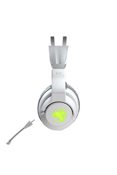 Casque Gaming Surround sans fil Elo 7.1 Air Blanc Très bon état - Roccat reconditionné disponible sur Darty
