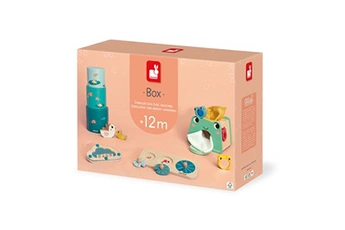 Jeu d'éveil Box Bâton de Pluie Boîte à Formes Pyramide et Puzzle