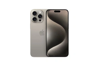 iPhone 15 Pro Max 256Go Natural Titanium 5G Bon état - Apple reconditionné disponible sur Darty