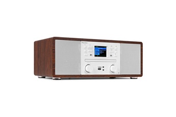 Audizio Avola - Radio Internet Wi-Fi BT sans fil DAB+/FM + Lecteur CD/MP3 | Finition Blanche Très bon état - N/A reconditionné disponible sur Darty
