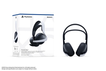 Casque micro sans fil Pulse Elite Blanc pour PS5 PC et Mac + Sac Gris Très bon état - Sony reconditionné disponible sur Darty
