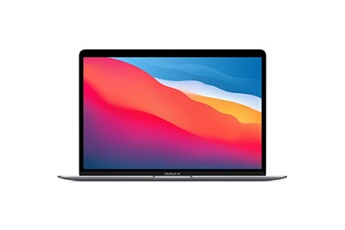 MacBook Air 13'' M1 8 CPU 3,2Ghz 512 Go Gris sideral 2020 - Reconditionne par Lagoona - Grade A