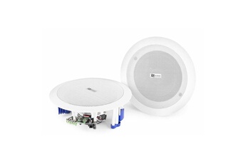 CSBT60 Set d'enceintes de plafond ampli 5,25"""" Bluetooth - blanc Très bon état - Power Dynamics reconditionné disponible sur Darty