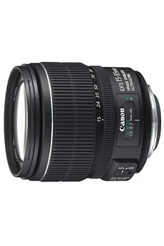 Objectif reflex EF-S 15 - 85 mm f/3.5 - 5.6 IS USM Très bon état - Canon reconditionné disponible sur Darty