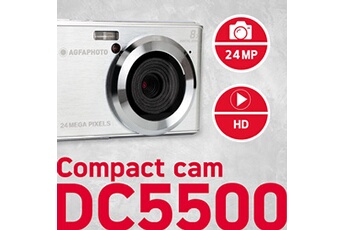 Acheter AGFA DC5500 SILVER Bon état - 48,99 € AGFA DC5500 SILVER Bon état - AgfaPhoto reconditionné disponible sur Darty