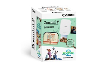 Acheter Kit Zoemini 2 Edition Zootopie 2 - Blanc + 10 recharges + Housse Zootopie 2 + Stickers Bon état - 75,99 € Kit Zoemini 2 Edition Zootopie 2 - Blanc + 10 recharges + Housse Zootopie 2 + Stickers Bon état - Canon reconditionné disponible sur Darty