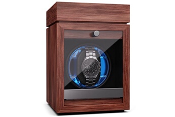 Acheter Brienz 1 remontoir de montre 1 montre 4 modes aspect bois éclairage Marron Bon état - 65,99 € Brienz 1 remontoir de montre 1 montre 4 modes aspect bois éclairage Marron Bon état - Klarstein reconditionné disponible sur Darty