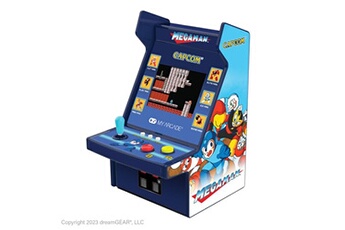 Console rétrogaming Micro Player PRO Megaman Bleu Bon état - Just For Games reconditionné disponible sur Darty