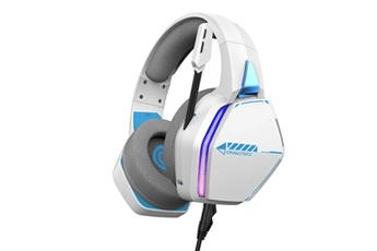 Acheter Casque Gaming Filaire Nebula LED pour PS5 PS4 Switch Xbox PC Mac - Blanc et Bleu Bon état - 20,99 € Casque Gaming Filaire Nebula LED pour PS5 PS4 Switch Xbox PC Mac - Blanc et Bleu Bon état - N/A reconditionné disponible sur Darty