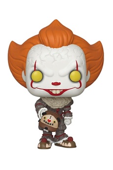 Figurine Pop Movies IT Chapter 2 Pennywise with Beaver Hat Très bon état - Funko reconditionné disponible sur Darty