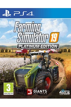 Farming Simulator 19 Edition Platinum PS4 Très bon état - N/A reconditionné disponible sur Darty