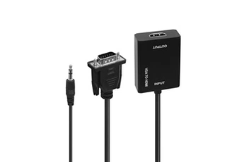 Acheter ADAPTATEUR VGA MALE VERS HDMI FEMELLE 20 CM NOIR Bon état - 23,99 € ADAPTATEUR VGA MALE VERS HDMI FEMELLE 20 CM NOIR Bon état - N/A reconditionné disponible sur Darty