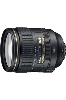 Objectif reflex AF-S Nikkor 24-120 mm f/4 G ED VR Très bon état - Nikon reconditionné disponible sur Darty
