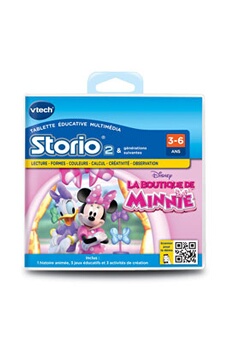 Acheter JEU STORIO 2 BOUTIQUE MINNIE Bon état - 22,95 € JEU STORIO 2 BOUTIQUE MINNIE Bon état - VTech reconditionné disponible sur Darty