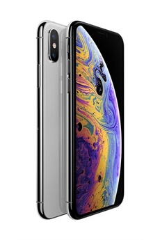 iPhone XS - 4G smartphone - double SIM / Mémoire interne 64 Go - écran OEL - 5.8"" - 2436 x 1125 pixels (120 Hz) - 2x caméras arrière 12 MP, 12 MP - État correct - Apple reconditionné disponible sur Darty