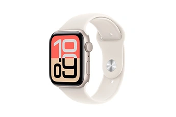 Watch SE 3 GPS 44mm Boitier en Aluminium Lumiere Stellaire avec Bracelet Sport Lumiere Stellaire - M/L Bon état - Apple reconditionné disponible sur Darty