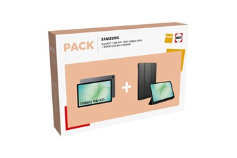 Pack Galaxy Tab A11+ 11"" 128 Go Gris + Book Cover Hybride Bon état - Samsung reconditionné disponible sur Darty