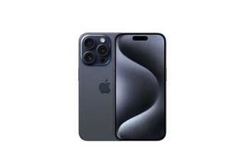 iPhone 15 Pro 128 Go titane bleu Reconditionné avec Batterie Neuve Très bon état - Apple reconditionné disponible sur Darty