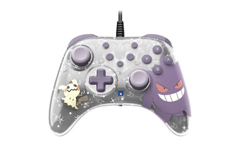 Manette filaire HORIPAD Turbo Ectosplama et Mimiqui pour Nintendo Switch 2 Très bon état - N/A reconditionné disponible sur Darty