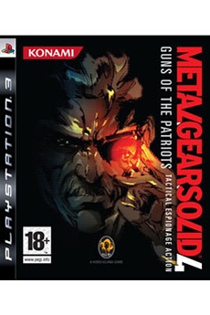 Acheter METAL GEAR SOLID4 P3 Très bon état - 13,95 € METAL GEAR SOLID4 P3 Très bon état - Konami reconditionné disponible sur Darty