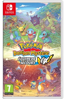Acheter Pokémon Donjon Mystère Equipe de Secours DX Switch Bon état - 49,95 € Pokémon Donjon Mystère Equipe de Secours DX Switch Bon état - Nintendo reconditionné disponible sur Darty