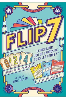 Acheter Jeu d'ambiance Flip 7 Bon état - 12,43 € Jeu d'ambiance Flip 7 Bon état - N/A reconditionné disponible sur Darty