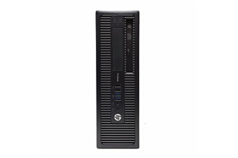 Unité centrale ProDesk 600 G1 SFF i3-4130 8Go 120Go SSD+500Go HDD DVD W10P - Noir État correct - Hewlett-Packard reconditionné disponible sur Darty