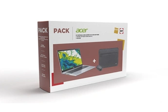 Pack Aspire Go 15 AG15-42P-R38D 15,6"" AMD Ryzen 7 16 Go RAM 1 To SSD Argent + Housse + Souris optique sans fil