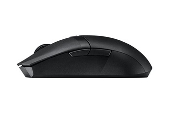 TUF Gaming M4 - Souris - droitiers et gauchers - 6 boutons - sans fil - Bluetooth 5.1, 2.4 GHz - récepteur sans fil USB - noir Bon état - Asus reconditionné disponible sur Darty