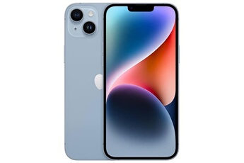 iPhone 14 Plus Double SIM 6,7 256 Go bleu Reconditionné avec Batterie neuve Bon état - Apple reconditionné disponible sur Darty