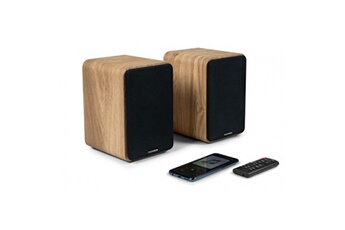 Enceintes WS602DUO Cosy Stéréo Puissance Musicale Sonore 100 Watts avec Télécommande Bois Très bon état - Thomson reconditionné disponible sur Darty