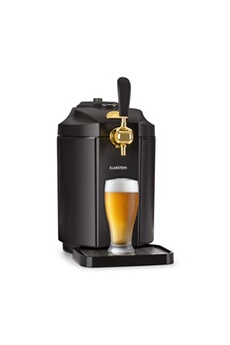Distributeur de boisson pro - - Tireuse à Bière & Rafraichisseur Futs de 5L 3X CO2 - Inox Noir Bon état - Klarstein reconditionné disponible sur Darty