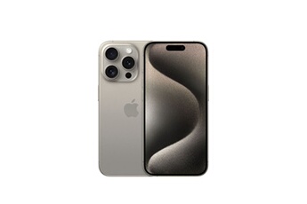 iPhone 15 Pro 5G e-SIM 128 Go 6.1"" Titane Naturel
