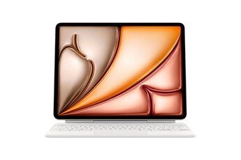 Magic Keyboard Azerty Blanc pour iPad Air 13"" (M3) Bon état - Apple reconditionné disponible sur Darty