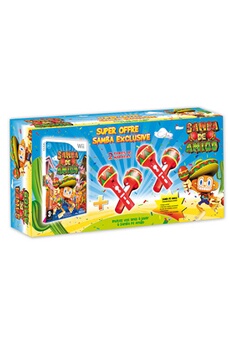 Pack de 2 paires maracas + Samba De Amigo Wii Bon état - Sega reconditionné disponible sur Darty