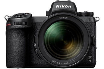 Acheter HYBRIDE NIKON Z7II+Z24-70mm f/4 Bon état - 1898,00 € HYBRIDE NIKON Z7II+Z24-70mm f/4 Bon état - Nikon reconditionné disponible sur Darty