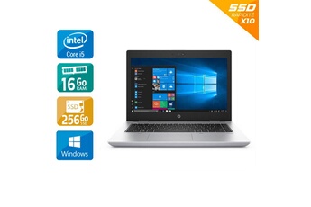 Probook 640 G4 - Core i5 Gen 7 - 8Go RAM - 1To SSD - Linux Bon état - Hewlett-Packard reconditionné disponible sur Darty