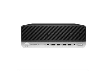 HP ProDesk 600 G4 - SFF Core i5 8500 / jusqu'à 4.1 GHz - RAM 8 Go - SSD 512 Go - UHD Graphics 630 - Win 11 - moniteur : aucun - noir et argent - État correct - N/A reconditionné disponible sur Darty
