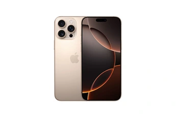 iPhone 16 Pro Max 256Go Titane Sable Bon état - Apple reconditionné disponible sur Darty