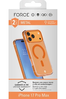 Acheter renforcée en métal MagSafe Orange pour iPhone 17 Pro Max Bon état - 30,99 € renforcée en métal MagSafe Orange pour iPhone 17 Pro Max Bon état - N/A reconditionné disponible sur Darty