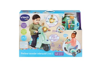 Jeu d'éveil Porteur scooter interactif 3 en 1 Bleu État correct - VTech Baby reconditionné disponible sur Darty