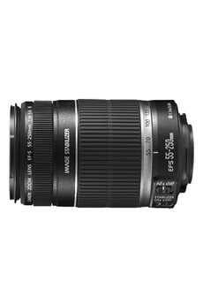 EF-S IS 55 - 250 mm f/4.0 - 5.6 Bon état - Canon reconditionné disponible sur Darty