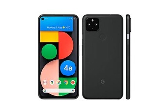 Smartphone pixel 4a 5g single sim 6 / 128 go - nano sim - 6. 2 - 2340x1080 - 12. 2 mp - noir - État correct Google sur Darty