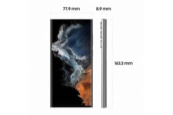 Galaxy S22 Ultra 5G 256Go Blanc Très bon état - Samsung reconditionné disponible sur Darty