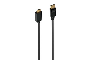 CABLE DISPLAY PORT MALE VERS HDMI MALE 4K 1.5M NOIR Bon état - N/A reconditionné disponible sur Darty
