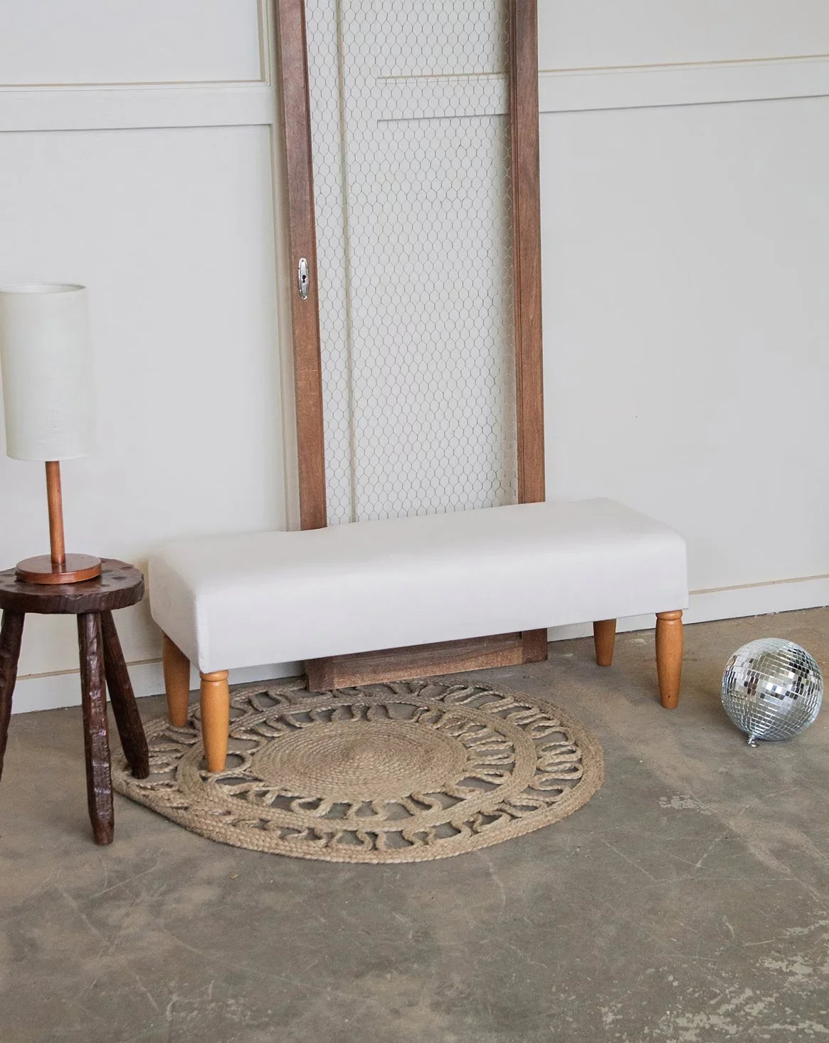 Clara, la banquette blanche N°15