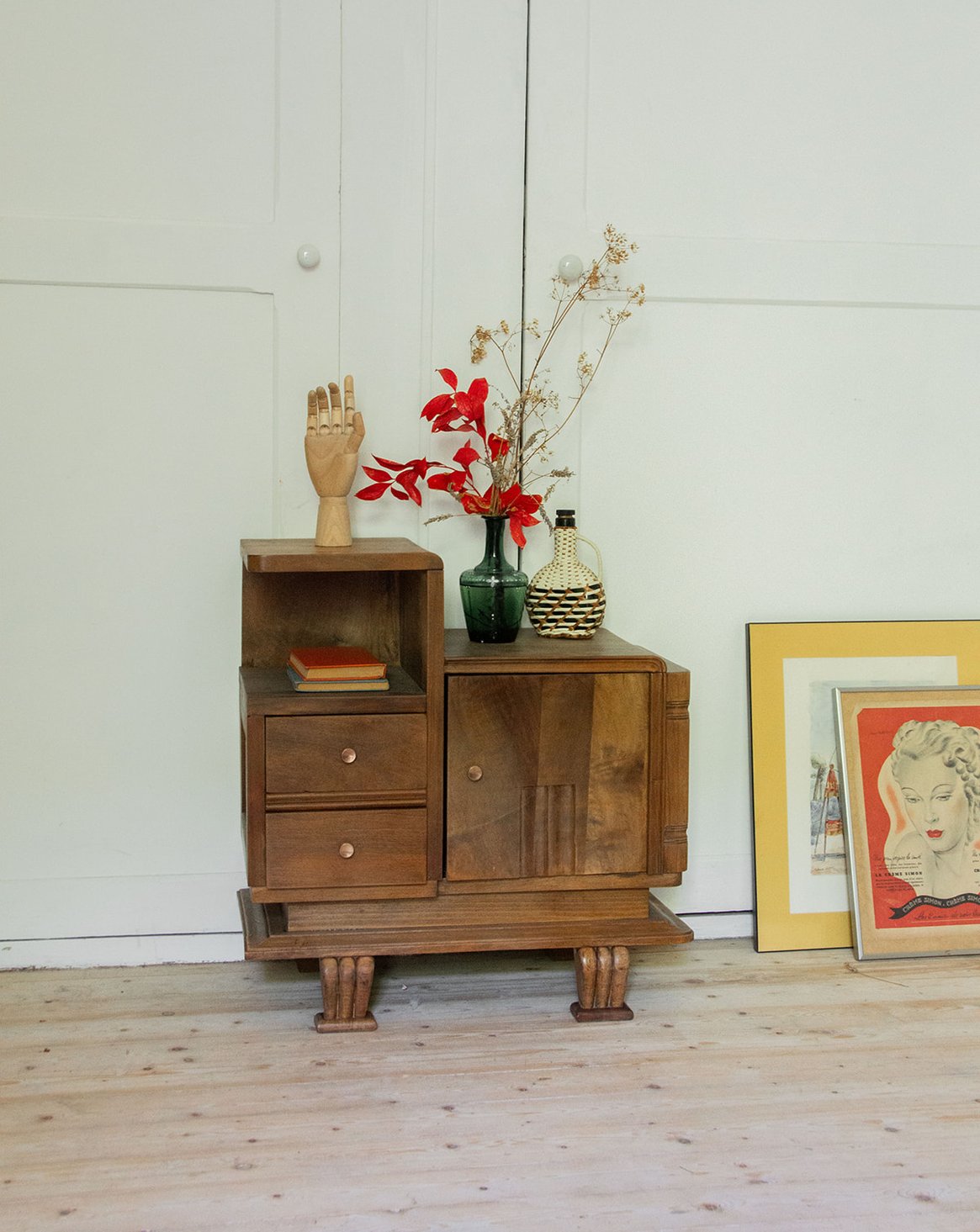 Maïa, la table de chevet art déco N°151